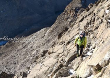 Technical guided ascents and treks on Mt Kenya