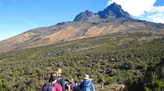 Chogoria Sirimon route