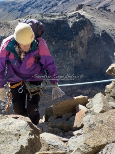 Mount Kenya rock Climbing Batian