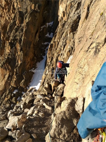 Mt Kenya - rock Technical Peaks