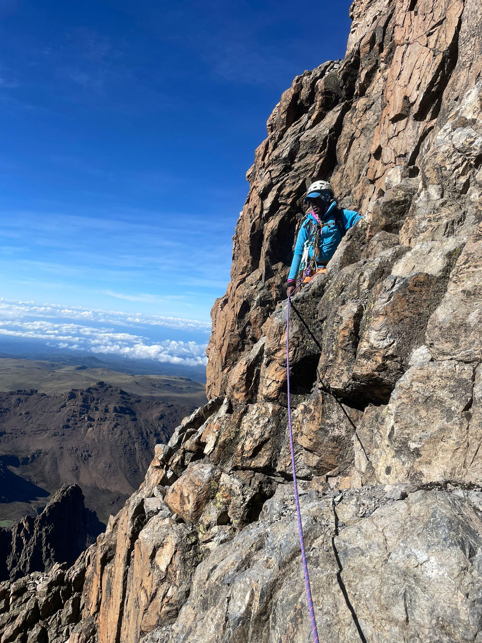 Mt Kenya, Rock climbing